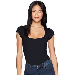 Free People Intimately Square Neck Bodysuit
